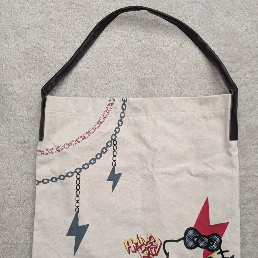 Hello Kitty canvas tote bag from 2010 - Picture 3 of 7
